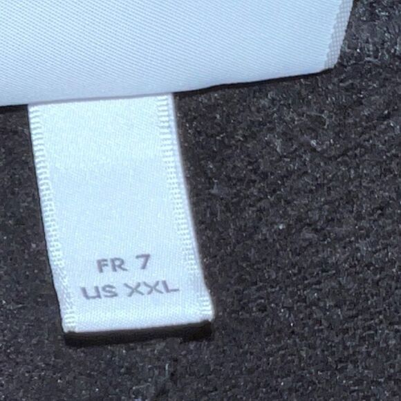 Lacoste Regular Fit Mens Black Fleece Drawstring  Shorts With Pockets Sz 7 XXL - Picture 6 of 7